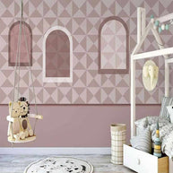 MinimalisticDecor.com-Nursery Wallpaper Peel and Stick - Windows Open