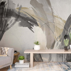MinimalisticDecor.com-Paint Brush Wallpaper Mural Meticulously Crafted