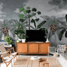 MinimalisticDecor.com-Paradise Dream: Tropical Wallpaper Murals