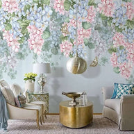 MinimalisticDecor.com-Pastoral Vine Flowers Wallpaper for Home Wall Decor