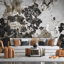 MinimalisticDecor.com-Patch Stone Design - Marble Wallpaper Murals