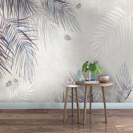 MinimalisticDecor.com-Plant Leaf 3D Wallpaper for Home Wall Decor