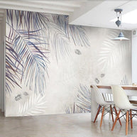 MinimalisticDecor.com-Plant Leaf 3D Wallpaper for Home Wall Decor