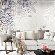 MinimalisticDecor.com-Plant Leaf 3D Wallpaper for Home Wall Decor