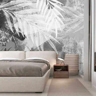 MinimalisticDecor.com-Plant Wallpaper Mural: Enhance Your Space