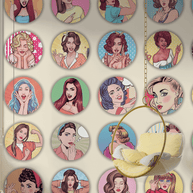 MinimalisticDecor.com-Princess Legends: Girls Room Wallpaper Mural