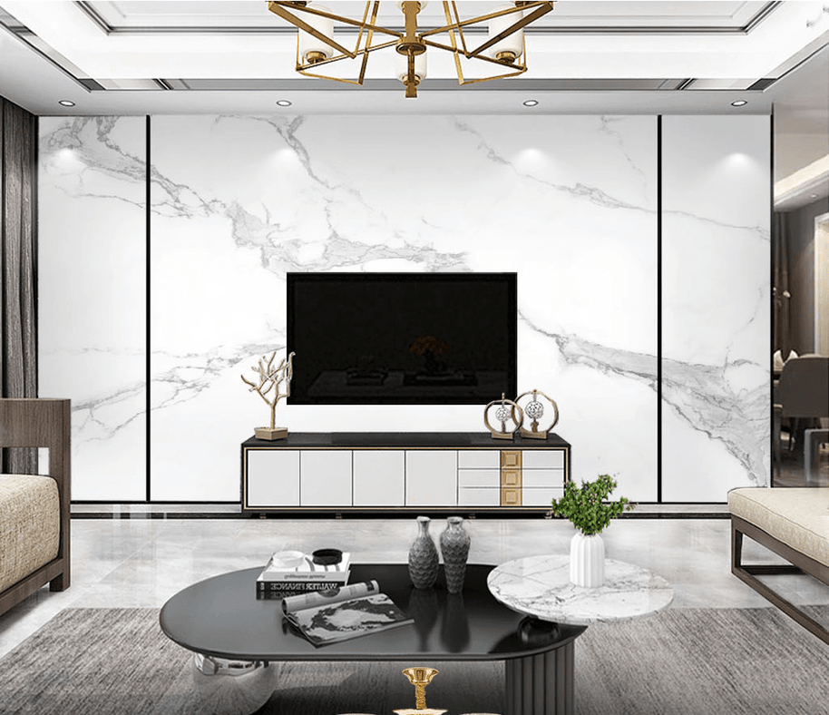 MinimalisticDecor.com-Pure Stone Design - Marble Wallpaper Murals