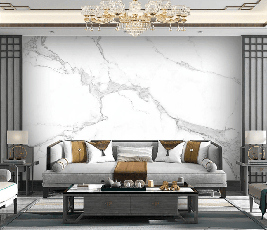 MinimalisticDecor.com-Pure Stone Design - Marble Wallpaper Murals