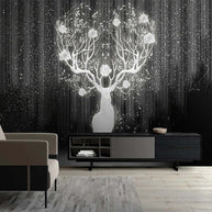MinimalisticDecor.com-Reindeer Magic Wallpaper: Blend of Festive Charm