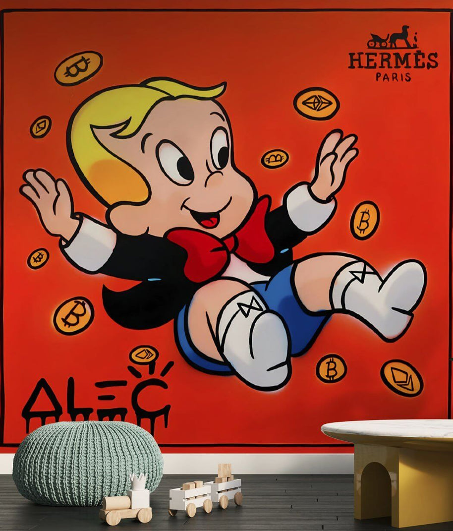 Richie Millionaire Baby Hermes Wallpaper-Premium Wallpapers