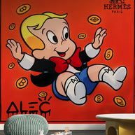 Richie Millionaire Baby Hermes Wallpaper-Premium Wallpapers