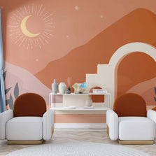 MinimalisticDecor.com-Scandinavian Wallpaper Mural: Express Your Nordic Style