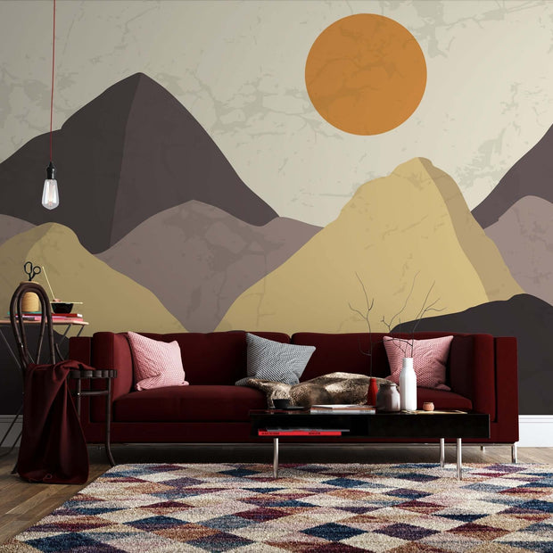 MinimalisticDecor.com-Scandinavian Wallpaper Mural: Transform Your Space