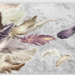 MinimalisticDecor.com-Shine Leaf Wallpaper Murals - Transform Your Space