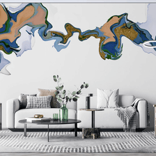 MinimalisticDecor.com-Smoke Design Wallpaper Murals - Transform Your Space