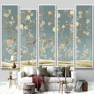 MinimalisticDecor.com-Sparrow Floral Wallpaper - Stunning Designs for Any Space