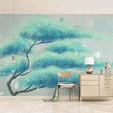 MinimalisticDecor.com-Spread Wide Tree Wallpaper Murals: Stylish Design