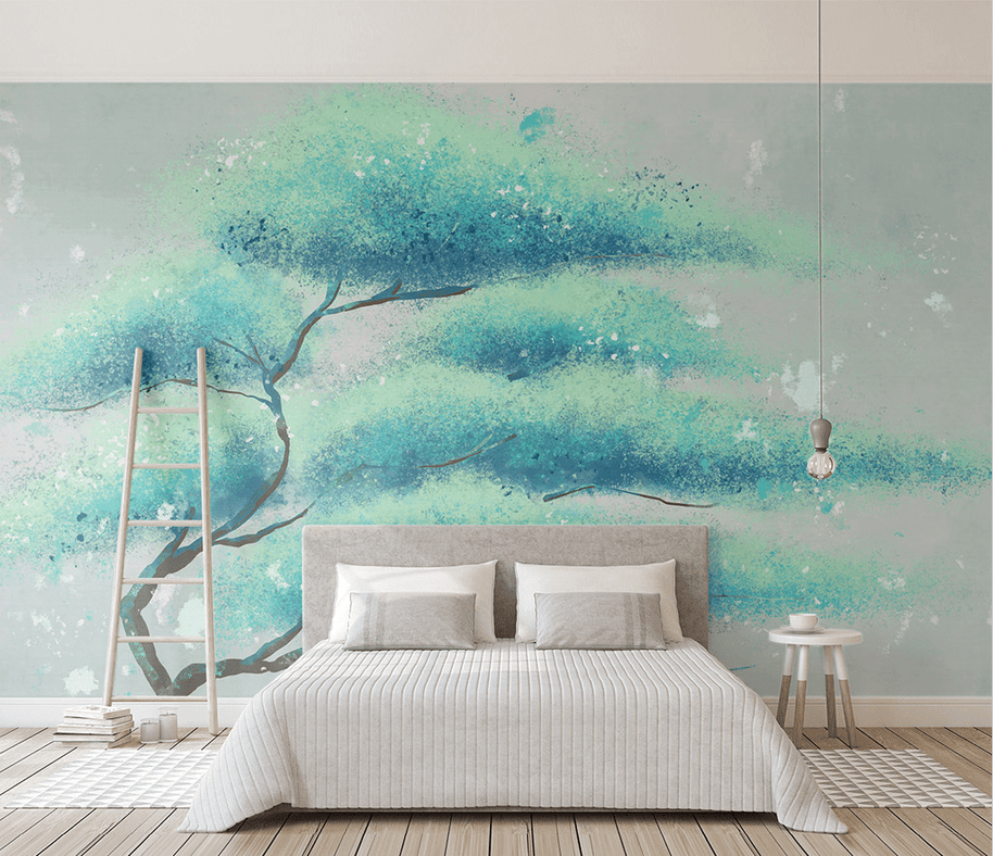 MinimalisticDecor.com-Spread Wide Tree Wallpaper Murals: Stylish Design