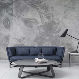 MinimalisticDecor.com-Statue Wallpaper Mural - Exquisite Design for a Unique Décor