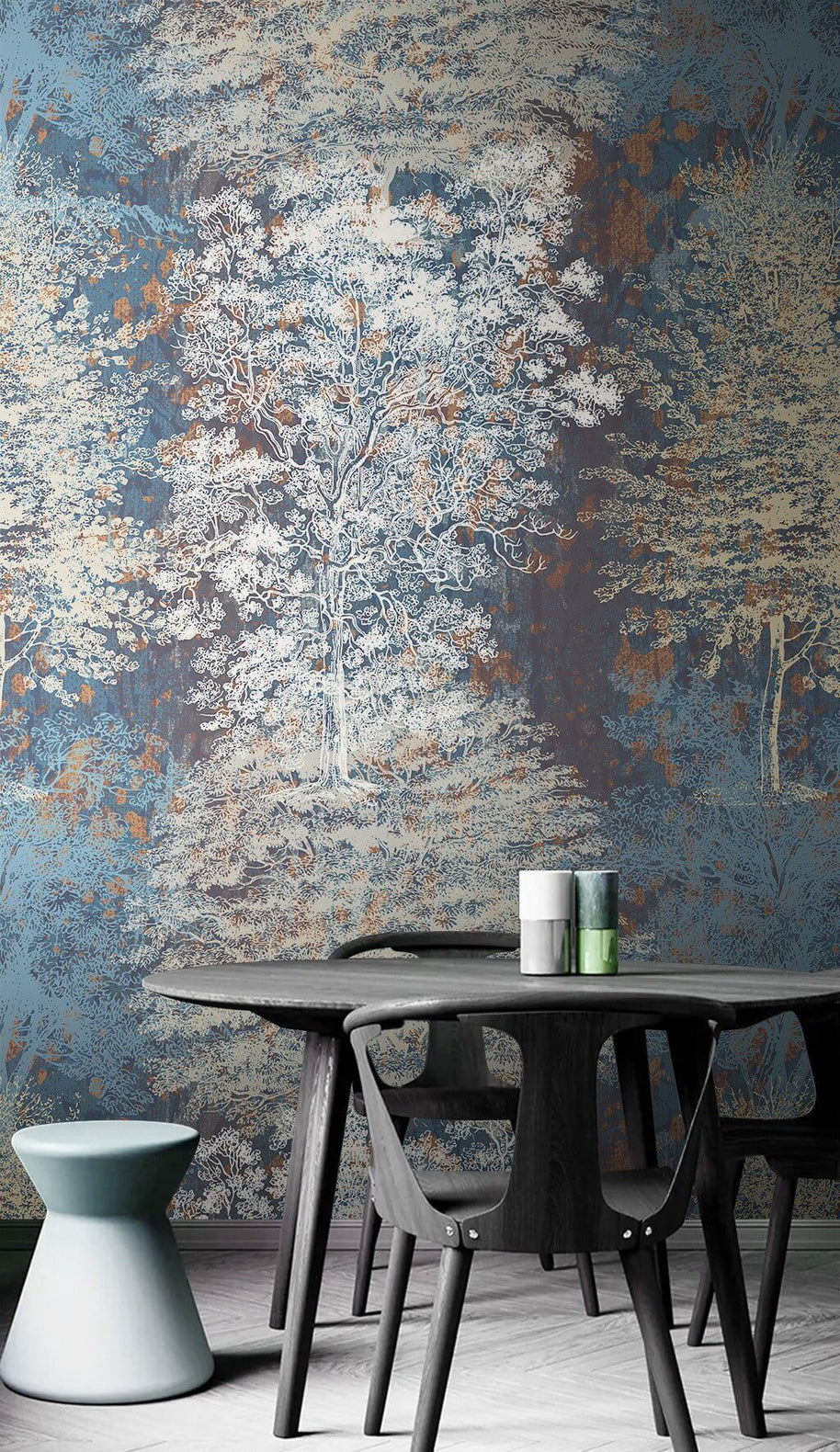 MinimalisticDecor.com-Supreme Floral Ambience Wallpaper Mural