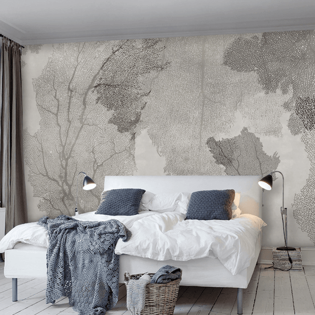 MinimalisticDecor.com-Trace Textured: Tree Wallpaper Murals for Unique Décor