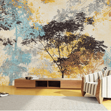 MinimalisticDecor.com-Tree Art Wallpaper Murals - Transform Your Walls