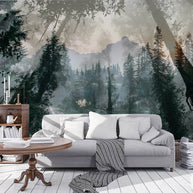 MinimalisticDecor.com-Tree Sunlight Wallpaper: Transform with mesmerizing scenery