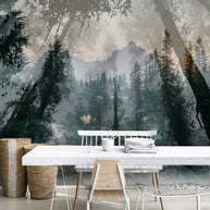 MinimalisticDecor.com-Tree Sunlight Wallpaper: Transform with mesmerizing scenery