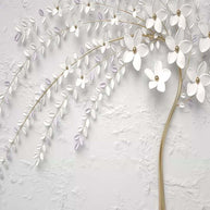 MinimalisticDecor.com-Tree with White Flowers Scenery Wallpaper for Home Wall Decor