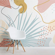 MinimalisticDecor.com-Tropical Dream Bedroom Wallpaper Mural