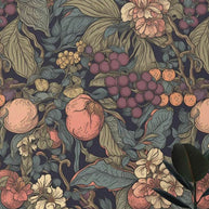 MinimalisticDecor.com-Tropical Garden of Fruits Wallpaper Mural