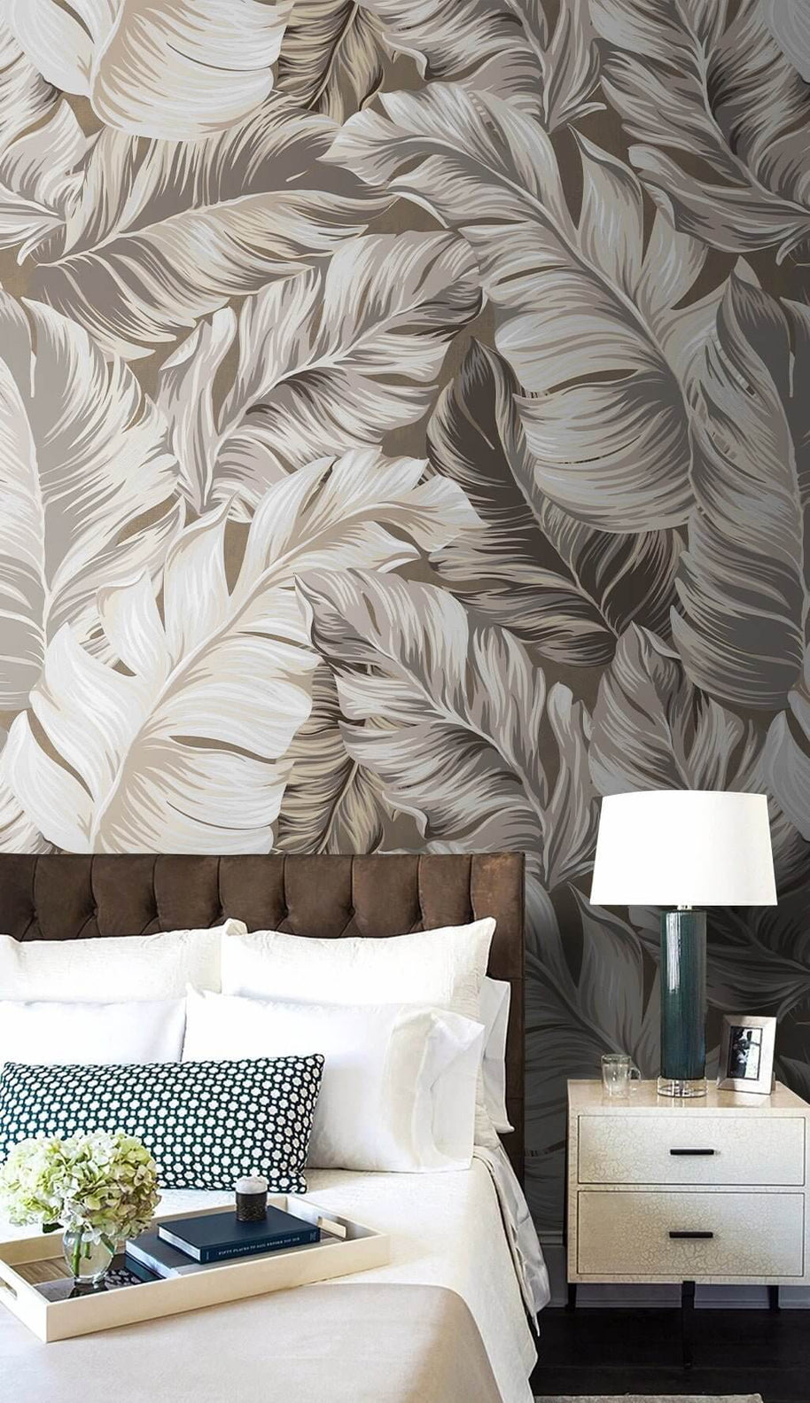 MinimalisticDecor.com-Tropical Haven Bliss Wallpaper Mural
