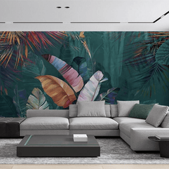 MinimalisticDecor.com-Tropical Jungle Wallpaper Mural – Transform your Space