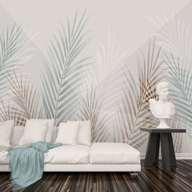 MinimalisticDecor.com-Tropical Palm Paradise Wallpaper Mural