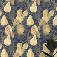 MinimalisticDecor.com-Tropical Pears Wallpaper Mural