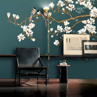 MinimalisticDecor.com-Tropical Tree Wallpaper Mural: Authentic Nature Design