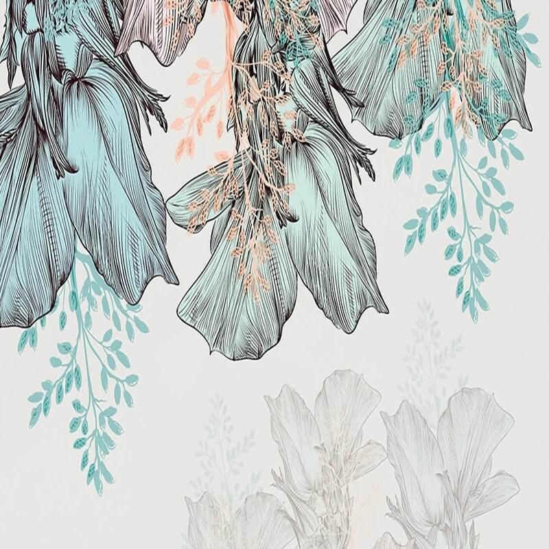 MinimalisticDecor.com-Tropical Wallpaper: Exquisite Designs for an Exotic Ambience