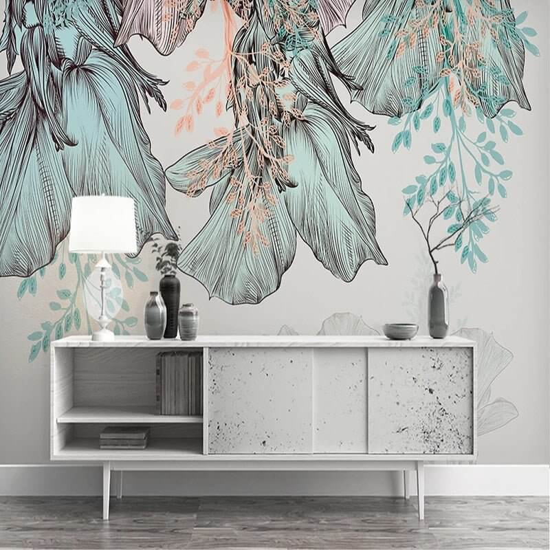 MinimalisticDecor.com-Tropical Wallpaper: Exquisite Designs for an Exotic Ambience