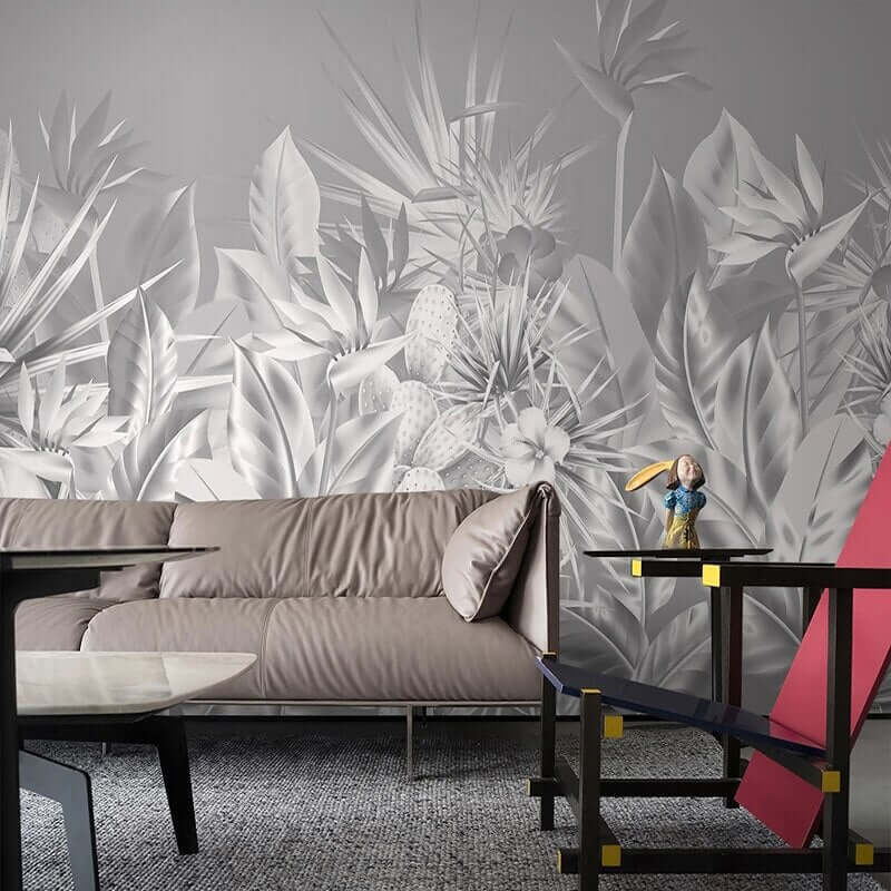 MinimalisticDecor.com-Tropical Wallpaper - Lush Paradise with Exquisite Designs