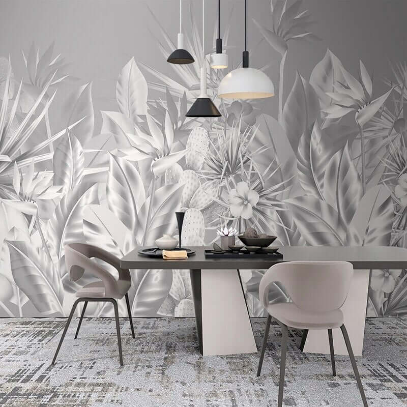 MinimalisticDecor.com-Tropical Wallpaper - Lush Paradise with Exquisite Designs
