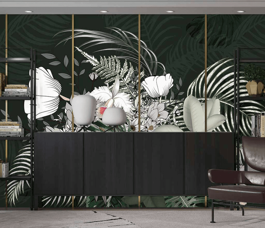 MinimalisticDecor.com-Tropical Wallpaper Murals: Explore Paradise