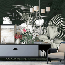 MinimalisticDecor.com-Tropical Wallpaper Murals: Explore Paradise