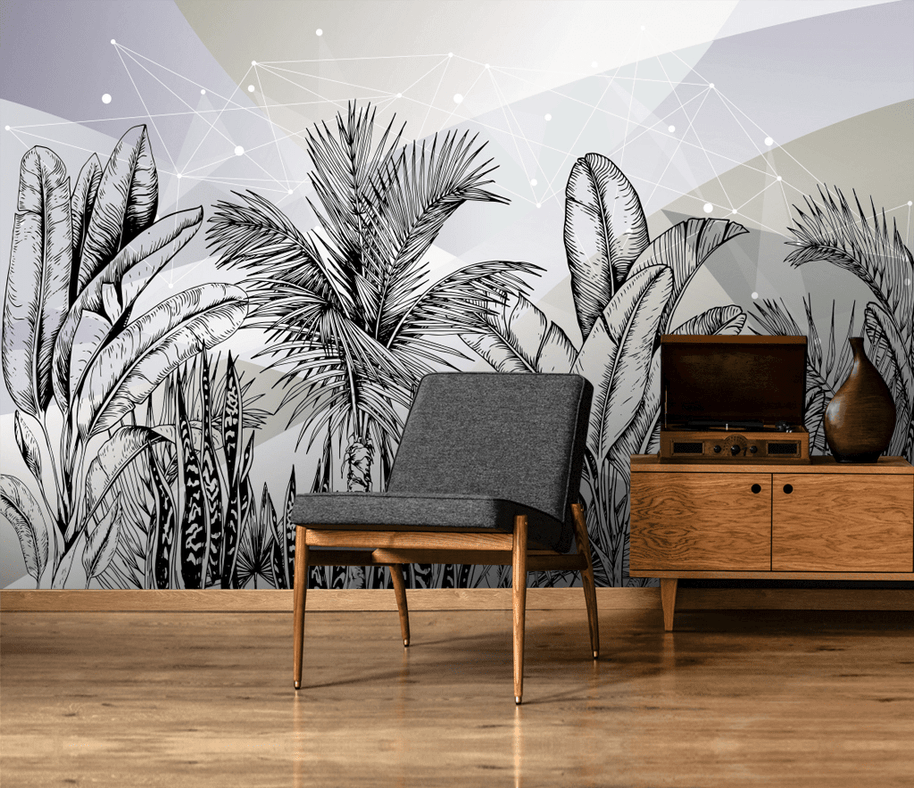 MinimalisticDecor.com-Tropical Wallpaper Murals: Scenic Beauty Captured