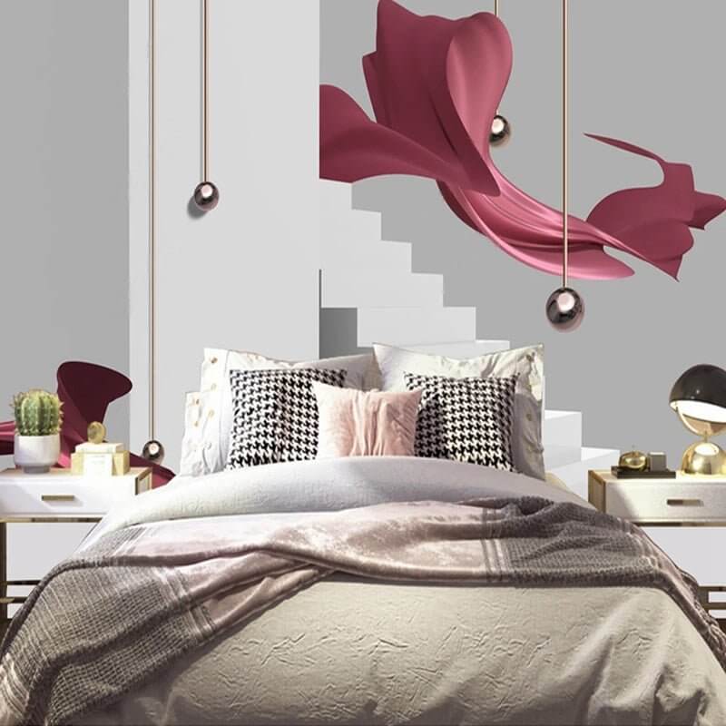 MinimalisticDecor.com-Walk the Stairs Wallpaper: Elevate Your Space