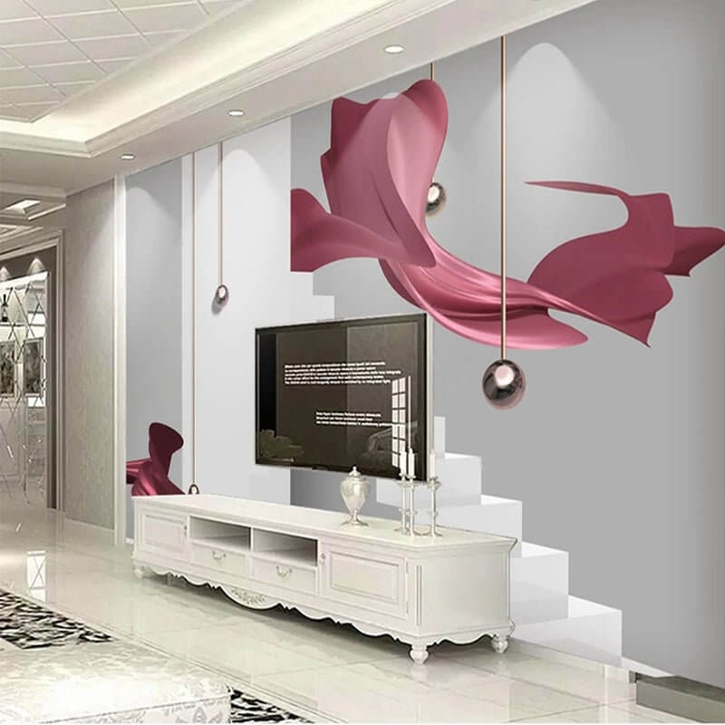 MinimalisticDecor.com-Walk the Stairs Wallpaper: Elevate Your Space