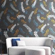 MinimalisticDecor.com-Wheat Floral Patterns Wallpaper Mural
