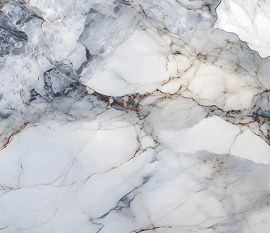 MinimalisticDecor.com-White & Black Stone: Marble Wallpaper Murals