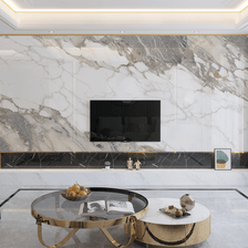MinimalisticDecor.com-White Smoke Stone - Marble Wallpaper Murals