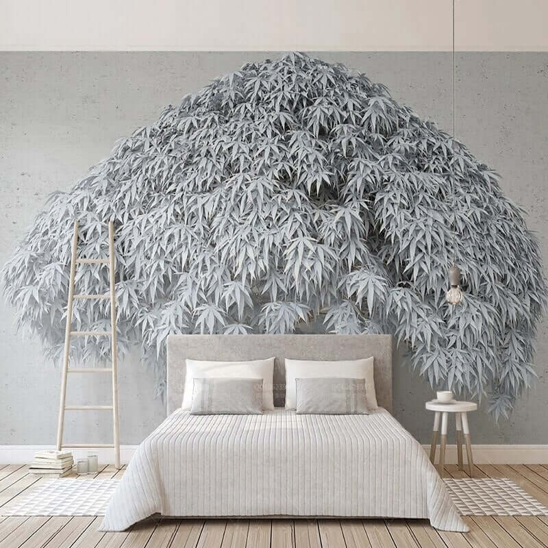 MinimalisticDecor.com-Willow Tree Mural Art Wallpaper - Home Wall Decor