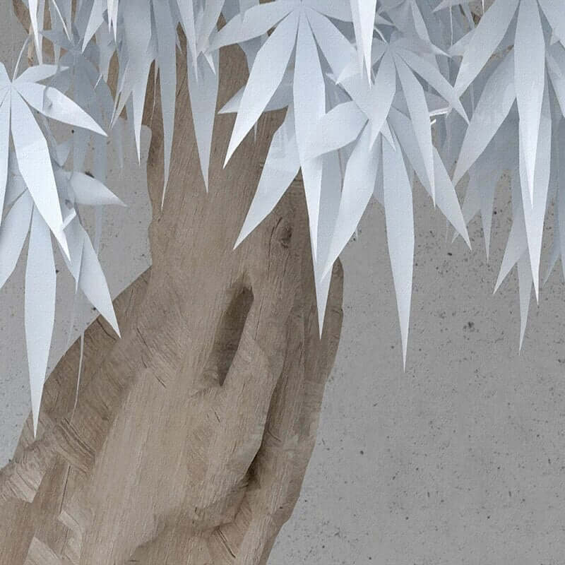 MinimalisticDecor.com-Willow Tree Mural Art Wallpaper - Home Wall Decor